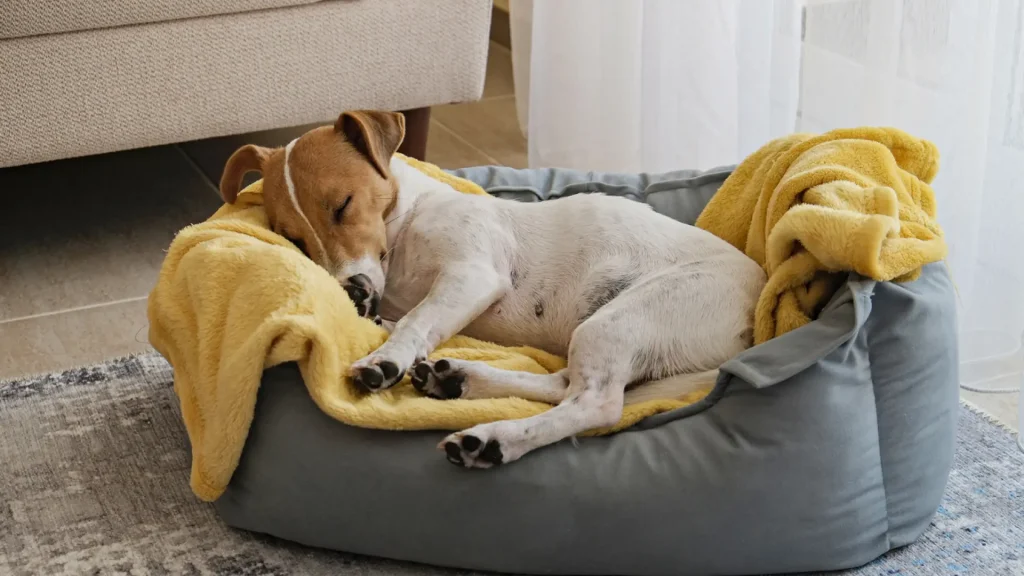 Los perros sueñan cuando duermen