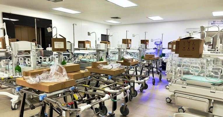 Área de neonatología del Hospital Universitario de Guayaquil