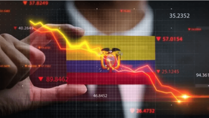 Riesgo país de Ecuador baja a 781 puntos