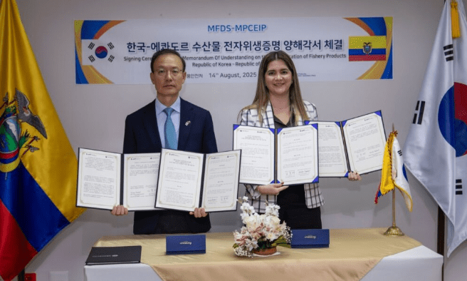 Delegaciones de Ecuador y Corea del sur suscriben tratado comercial