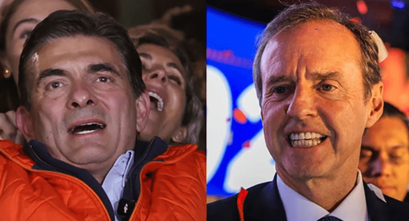 En Bolivia, la izquierda es derrotada. Segunda vuelta presidencial será entre Jorge Quiroga (izquierda) y Rodrigo Paz (Derecha).