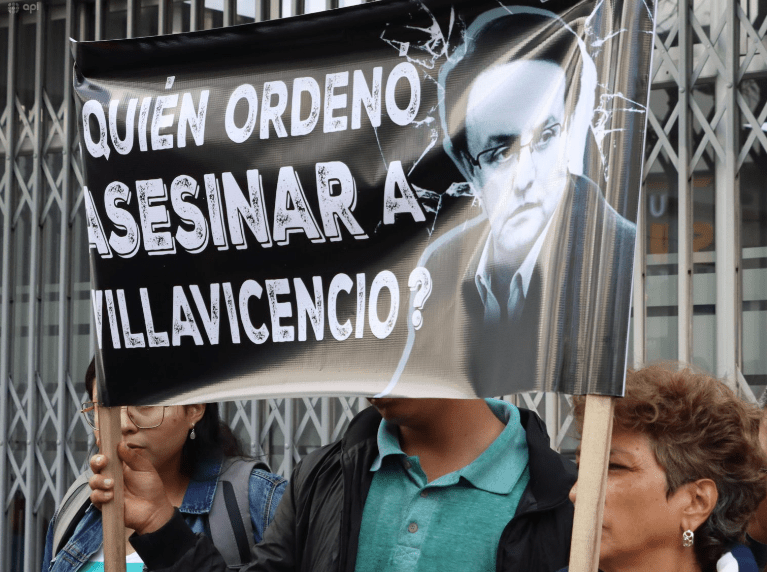El político Fernando Villavicencio fue asesinado el 9 de agosto de 2023. Foto: API