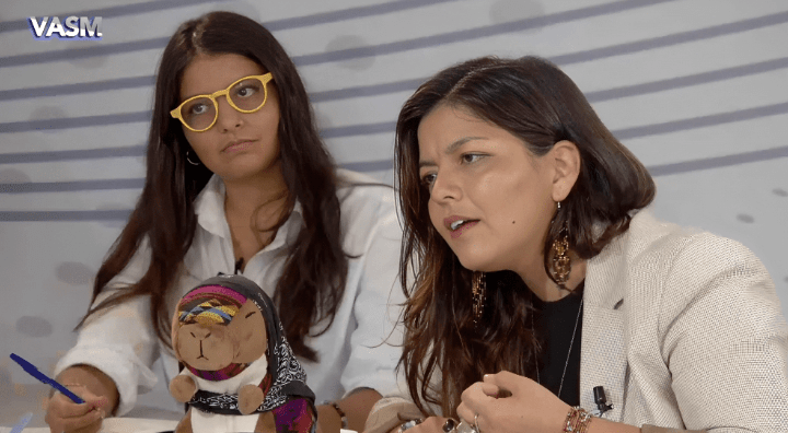 Amanda y Tamia, hijas de Fernando Villavicencio. Foto: Vera A Su Manera