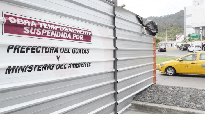 descargos en proceso sancionador ambiental por obra en Los Ceibos