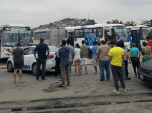 Ataque armado en la estacion de la linea 85