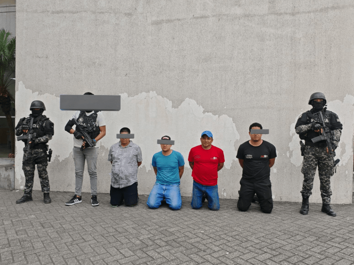 La Policía Nacional aprehendió a 5 delincuentes involucrados en el secuestro extorsivo.