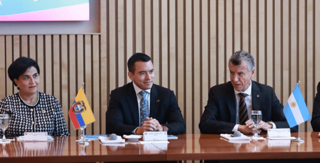 La visita de Noboa en Argentina arrancó este miércoles 20 de agosto, y estuvo marcada por encuentros empresariales de alto nivel.