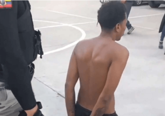 La Policía capturó al delincuente más buscado de Esmeraldas