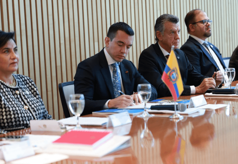 presidente Daniel Noboa de gira presidencial por Sudamérica.