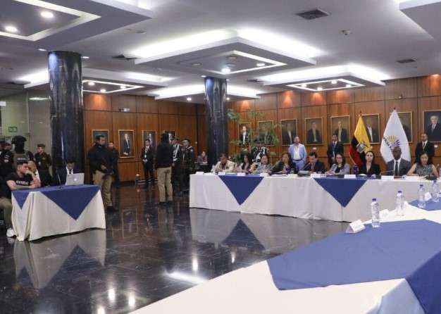 El sentenciado por corrupción Daniel Salcedo estuvo en la Comisión de Fiscalización el 17 de julio de 2025