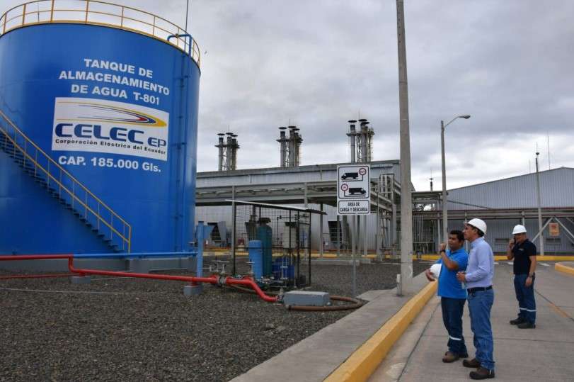 Imagen referencial de las instalaciones de CELEC