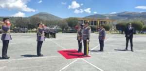 ascenso de cinco generales y se graduaron 140 subtenientes de Armas y Servicios