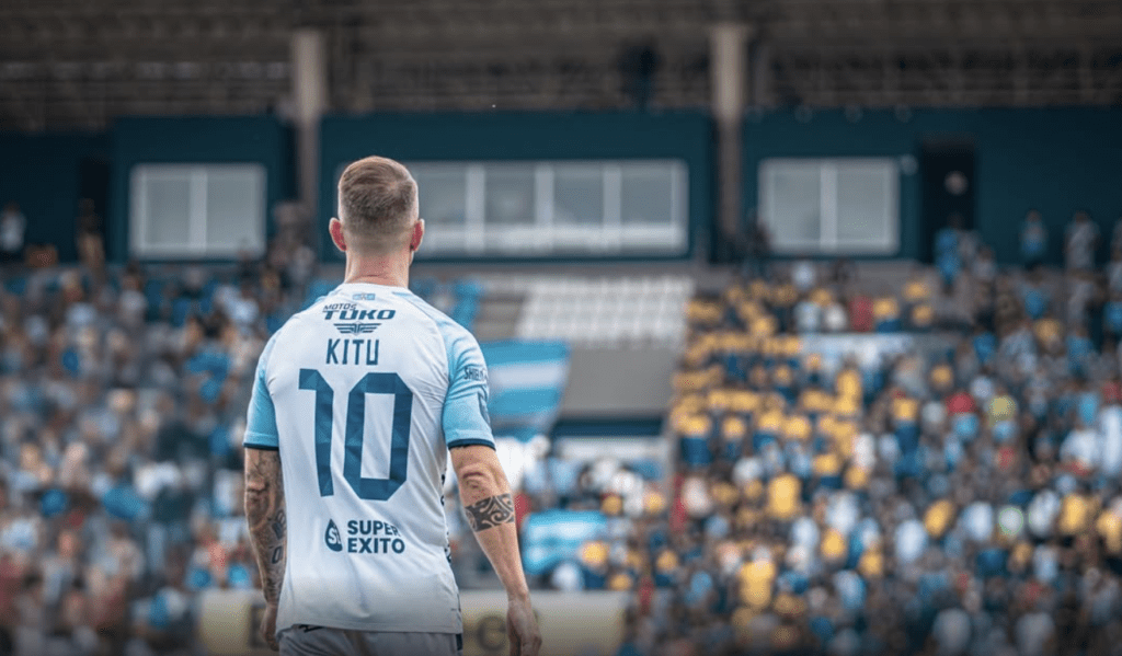 Jugador Damián Díaz. Foto: Instagram @guayaquilcityfc