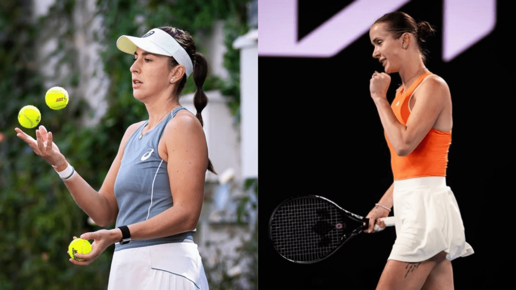 Belinda Bencic (izq) y Elina Svitolina (der). Foto: Instagram @benlindabencic y @elisvitolina