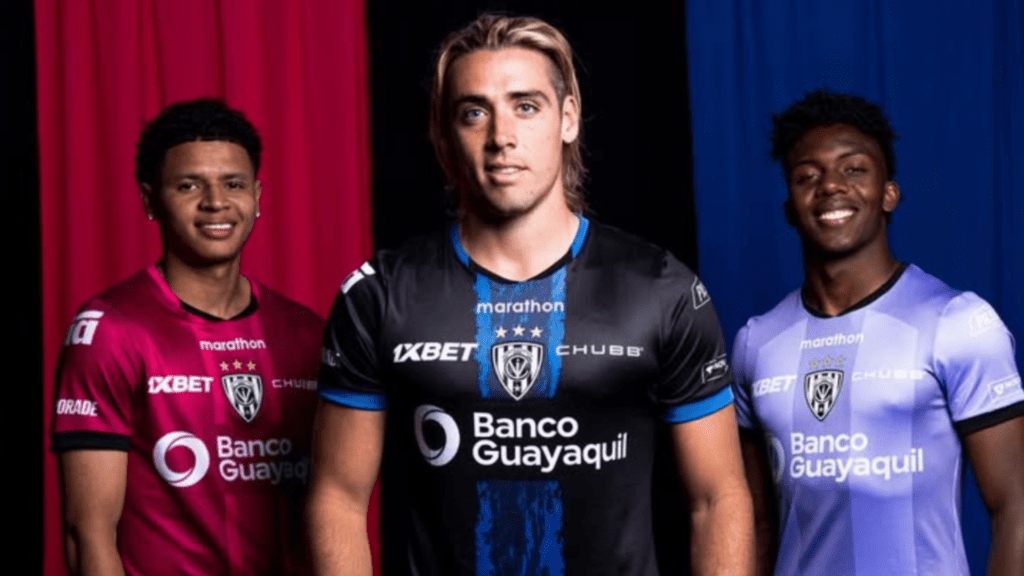 Patrick Mercado, Claudio Spinelli y Djorkaeff Reasco. Foto: Instagram @independientedelvalle