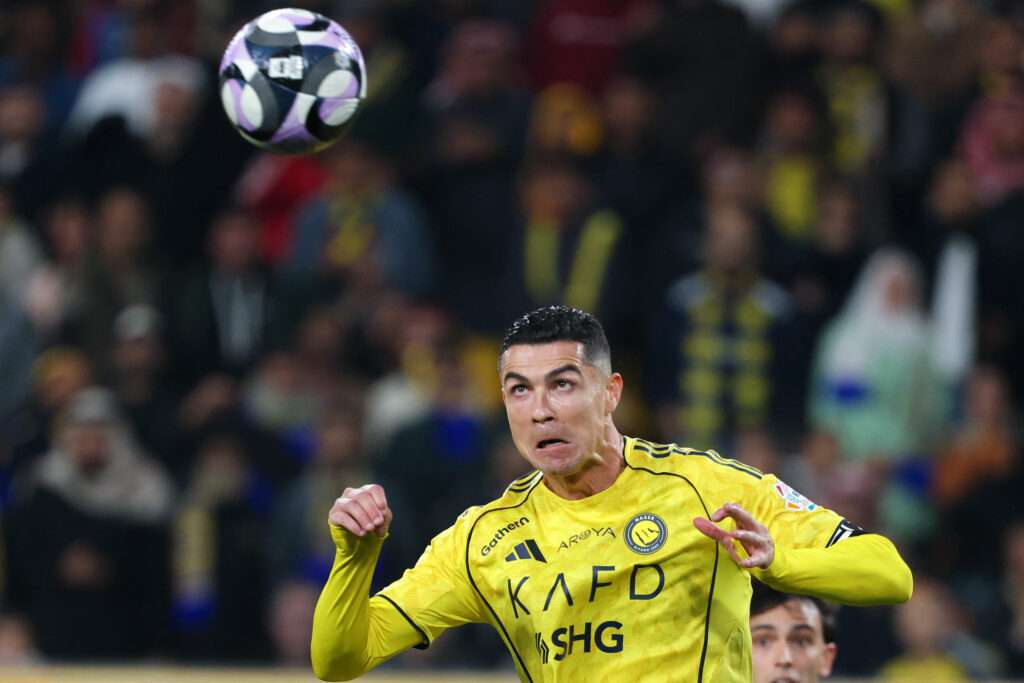 Cristiano Ronaldo, jugador 7 de Al-Nassr. Foto: AFP.