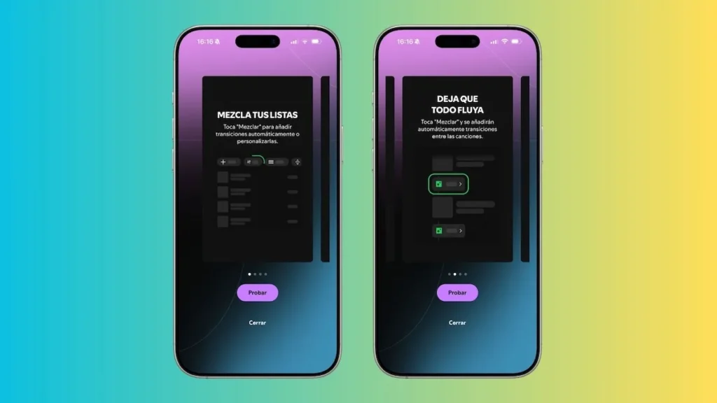 La herramienta permite ajustar múltiples parámetros para una mezcla personalizada. Captura de ADSLZone