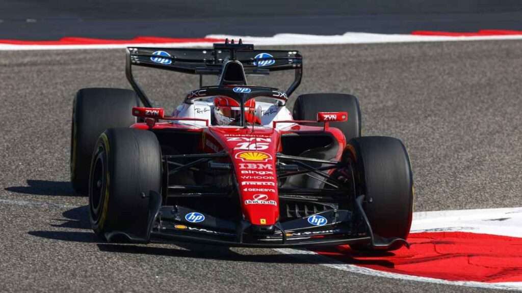 Prácticas de Ferrari. Foto: ESPN.