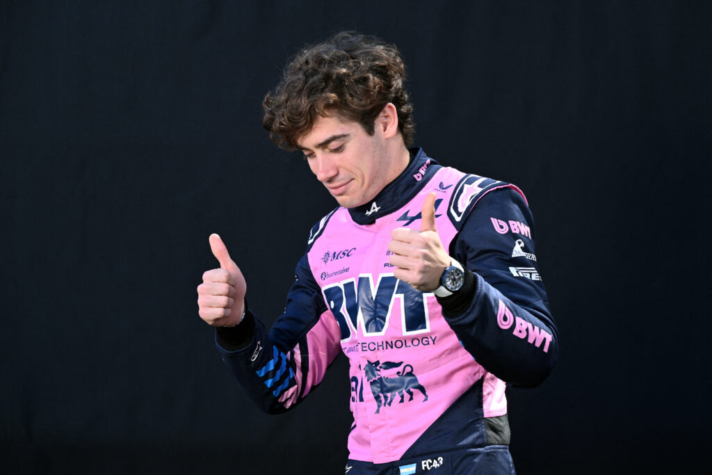Franco Colapinto, piloto de Alpine F1. Foto: AFP.
