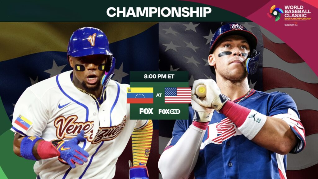 Venezuela vs. Estados Unidos en la Final del Mundial de Béisbol. Foto: WBC.