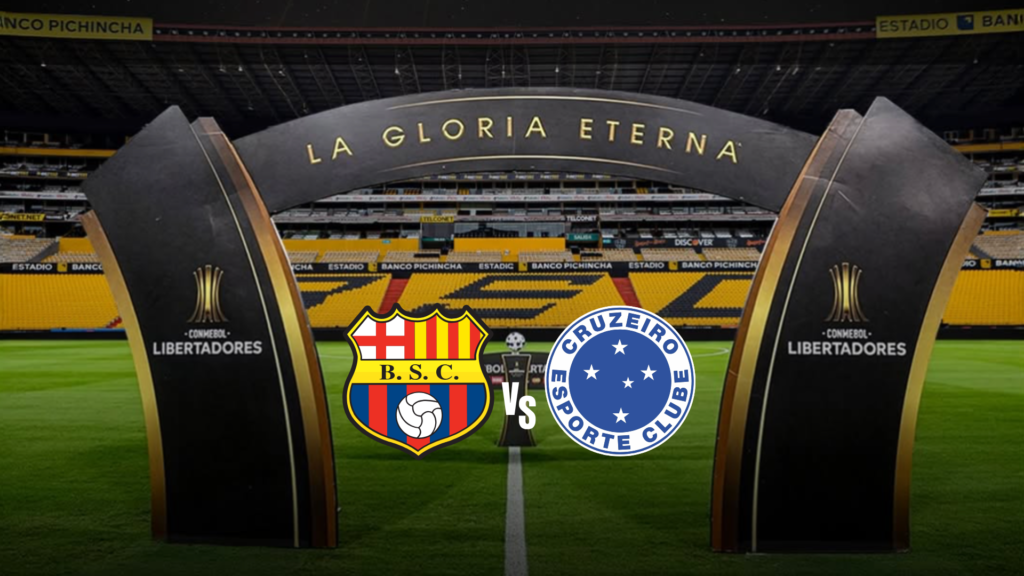 Barcelona vs. Cruzeiro en el Estadio Monumental. Foto: Barcelona SC.