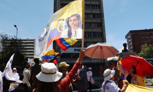 Quito, viernes 26 de abril del 2024
Marchas de distintos colectivos sociales, el centro norte de la Capital, en apoyo a la gestión de la Fiscal General Diana Salazar.
Fotos:Rolando Enríquez/API
