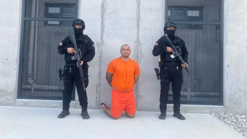Alias Gato Negro, señalado como uno de los cabecillas de Los Tiguerones, fue recluido en la Cárcel del Encuentro tras su captura en Colombia.